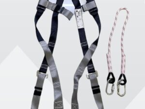 Full Body Harness with Short Restrained Lanyard